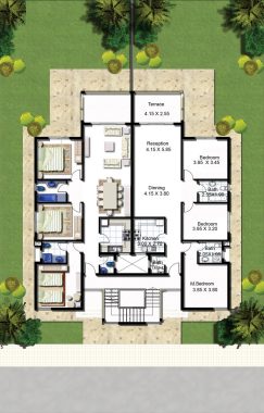 Chalet 146 Front-Plan1