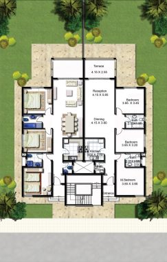 Chalet 146 Front-Plan2